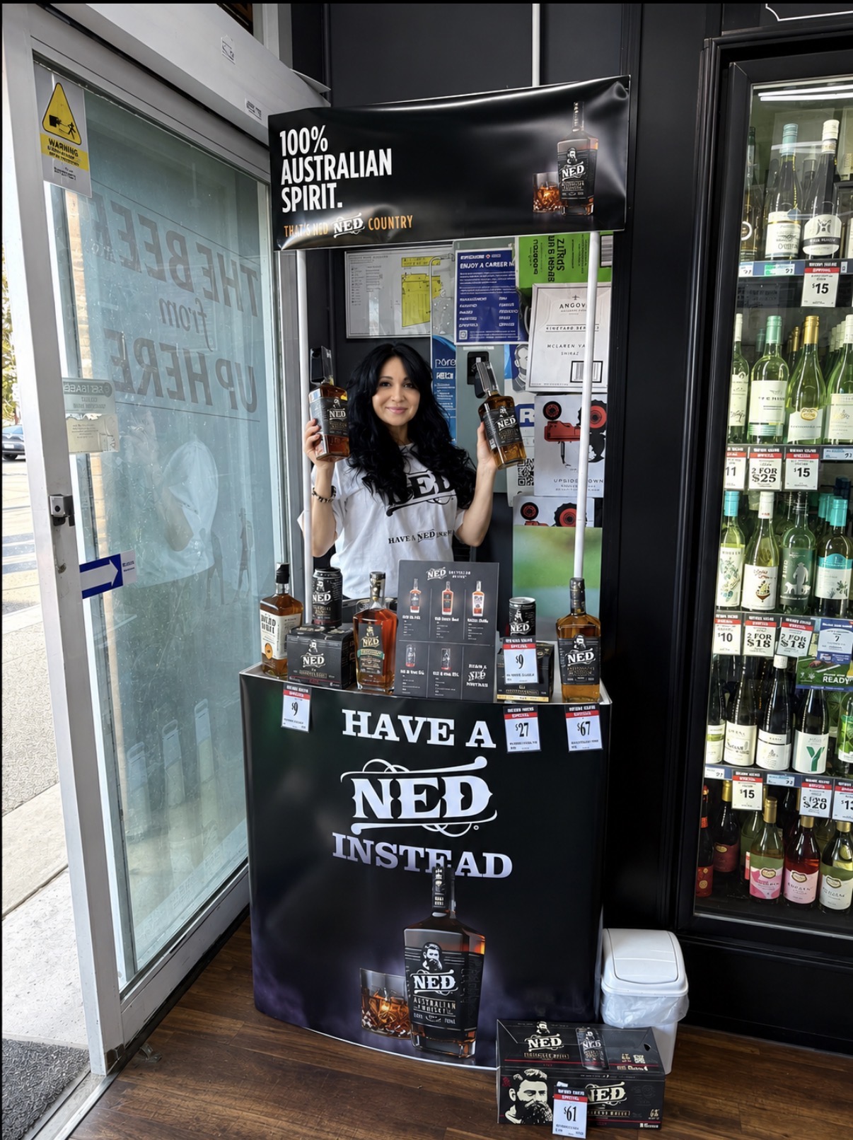 NED Australian Whisky activation